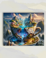 Paysage Onirique de Porcelaine