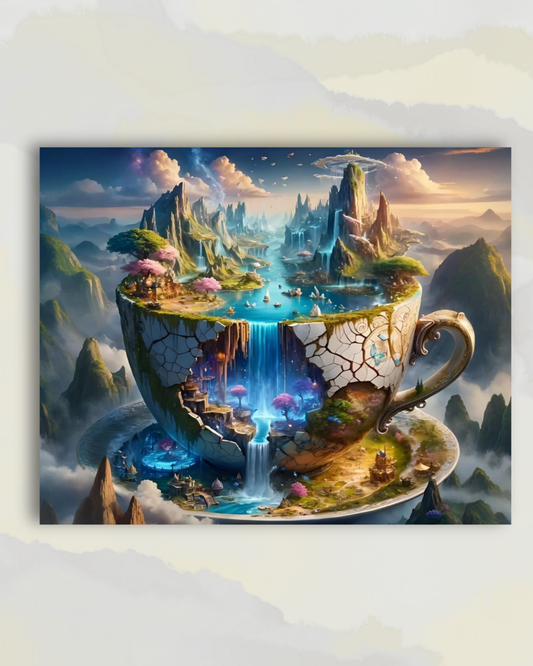 Paysage Onirique de Porcelaine