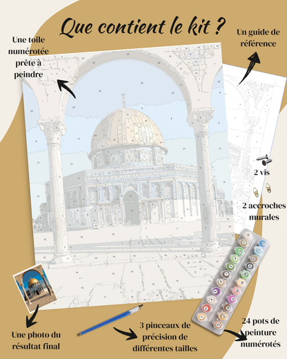 La mosquée du Prophète ﷺ - Kit de peinture