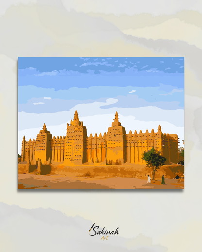 La Grande Mosquée de Djenné, Mali