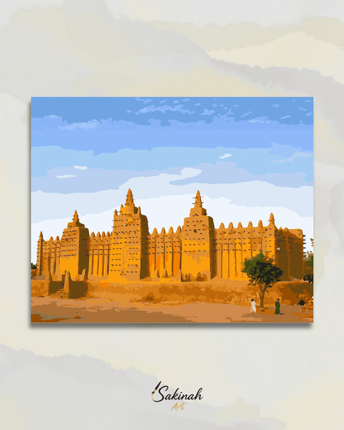 La Grande Mosquée de Djenné, Mali