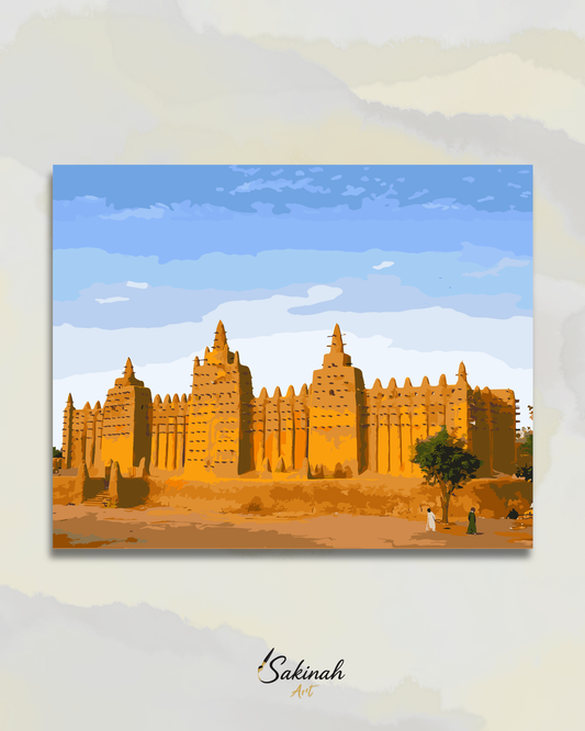 La Grande Mosquée de Djenné, Mali