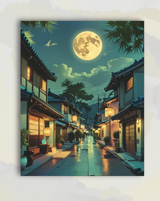 Nuit de Lune à Kyoto