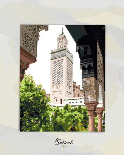 L’unique minaret de Paris