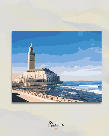 Hassan II, entre ciel et mer