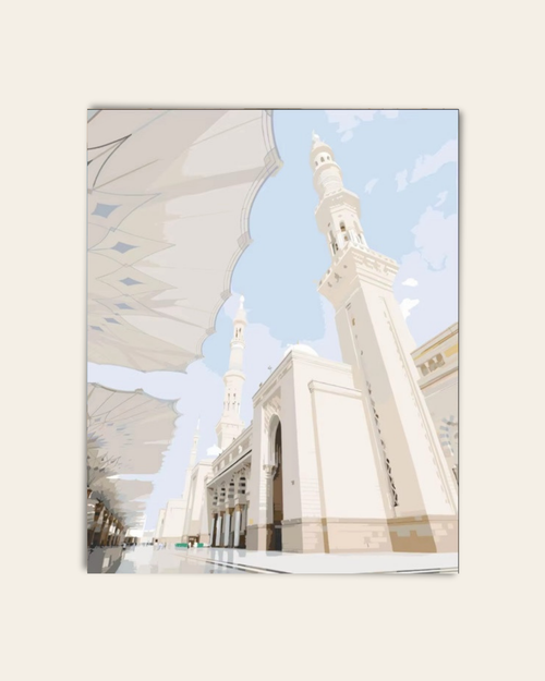 La mosquée du Prophète ﷺ - Kit de peinture