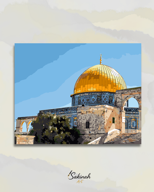 L’iconique coupole d’or de Palestine