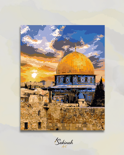 Le Dôme doré de Palestine