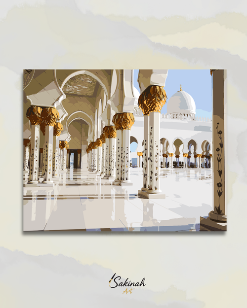 Les Colonnes Dorées de Sheikh Zayed