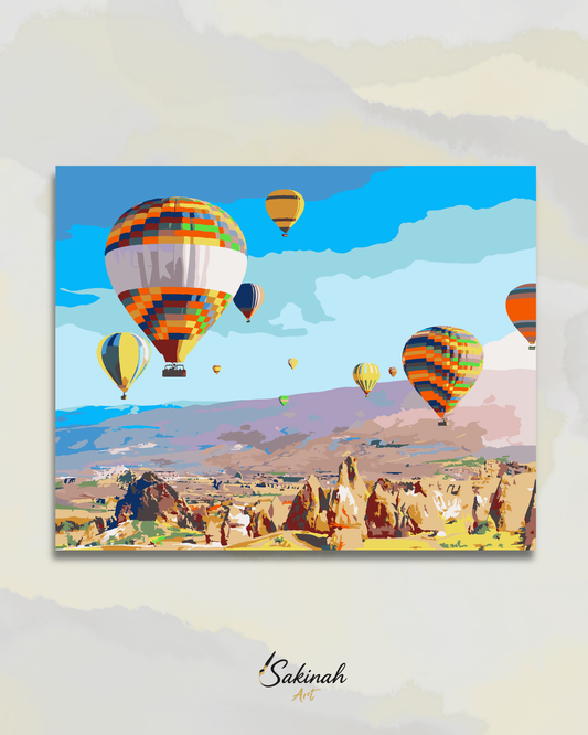 Libres au-dessus de Cappadoce