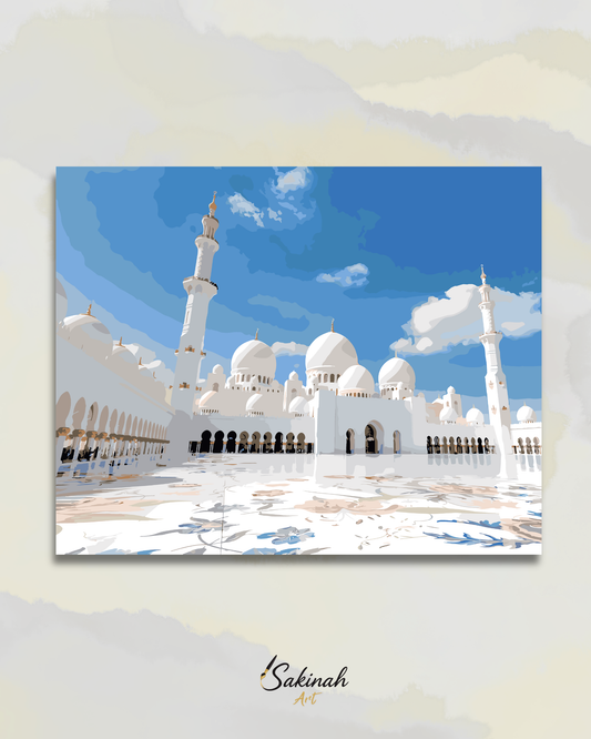 La Mosquée Blanche d'Abu Dhabi