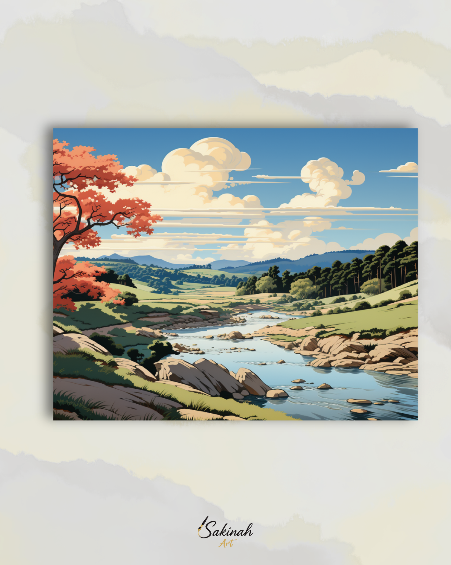 La rivière tranquille