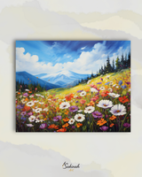 Prairie en fleurs