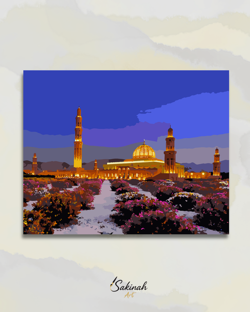 Les Jardins de Mascate sous les Étoiles