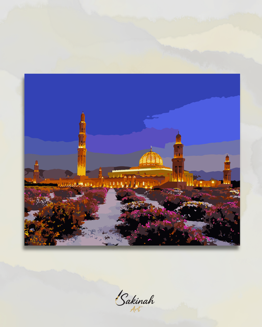 Les Jardins de Mascate sous les Étoiles