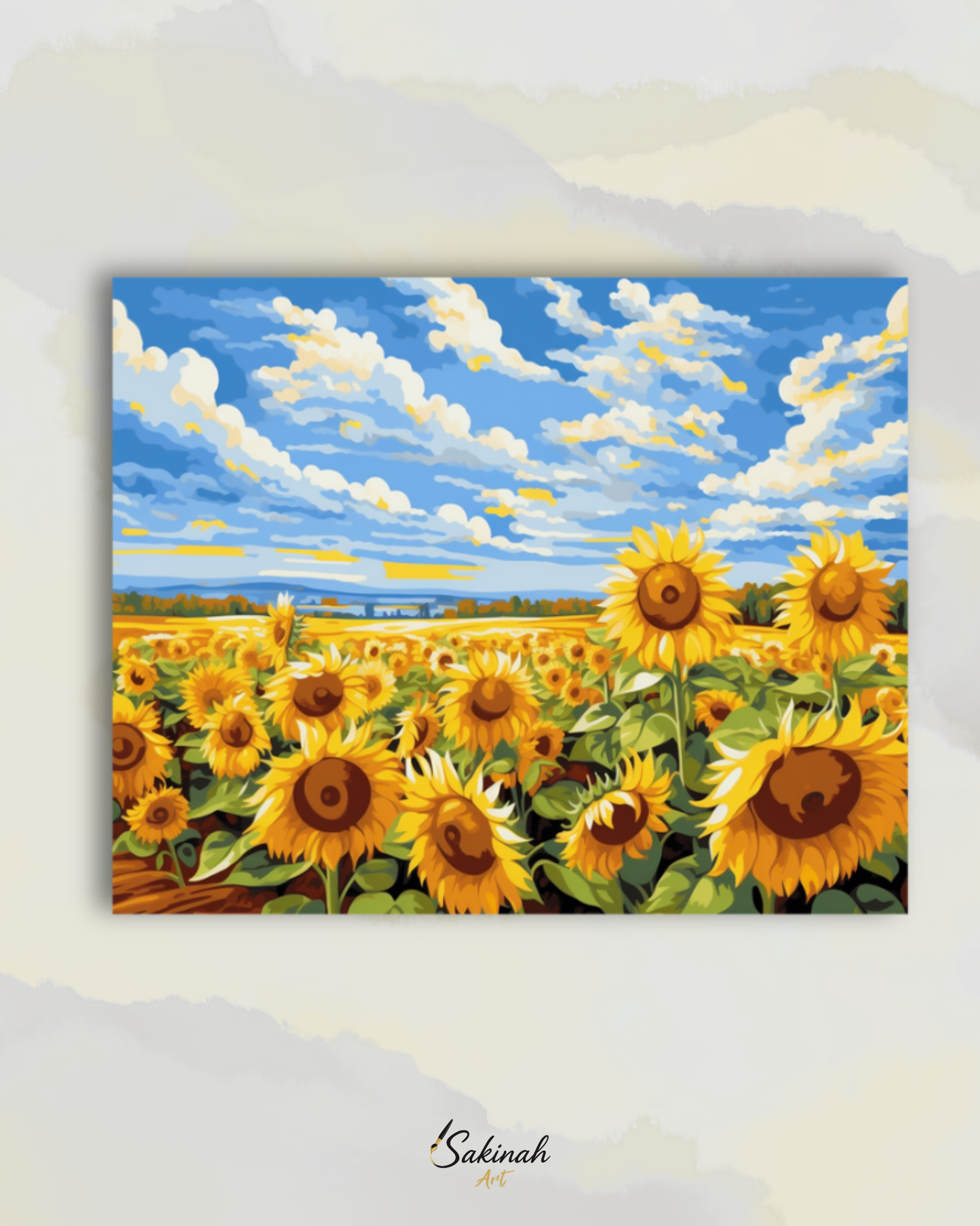 Champ de tournesols