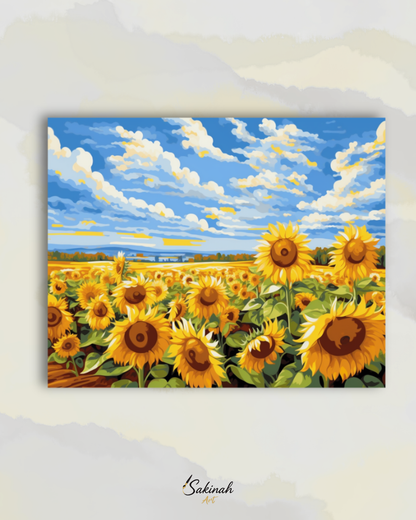Champ de tournesols