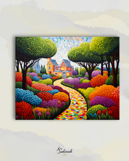Le jardin aux mille couleurs