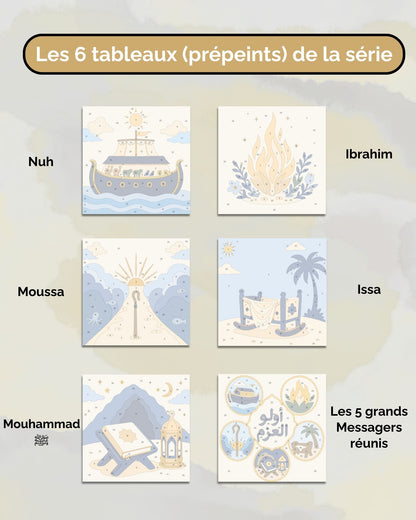 Les cinq grands Messagers - Mon Coffret (En cours d'approvisionnement)