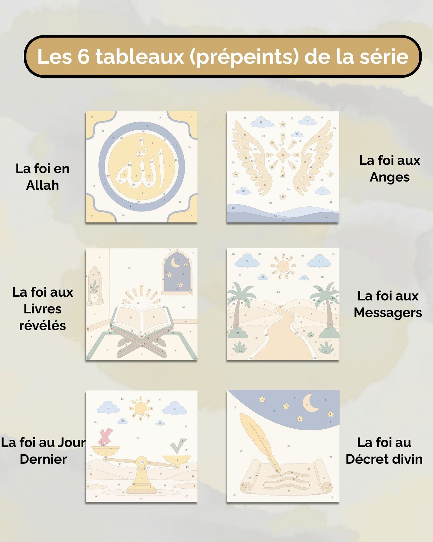 Les six piliers de la foi - Mon Coffret