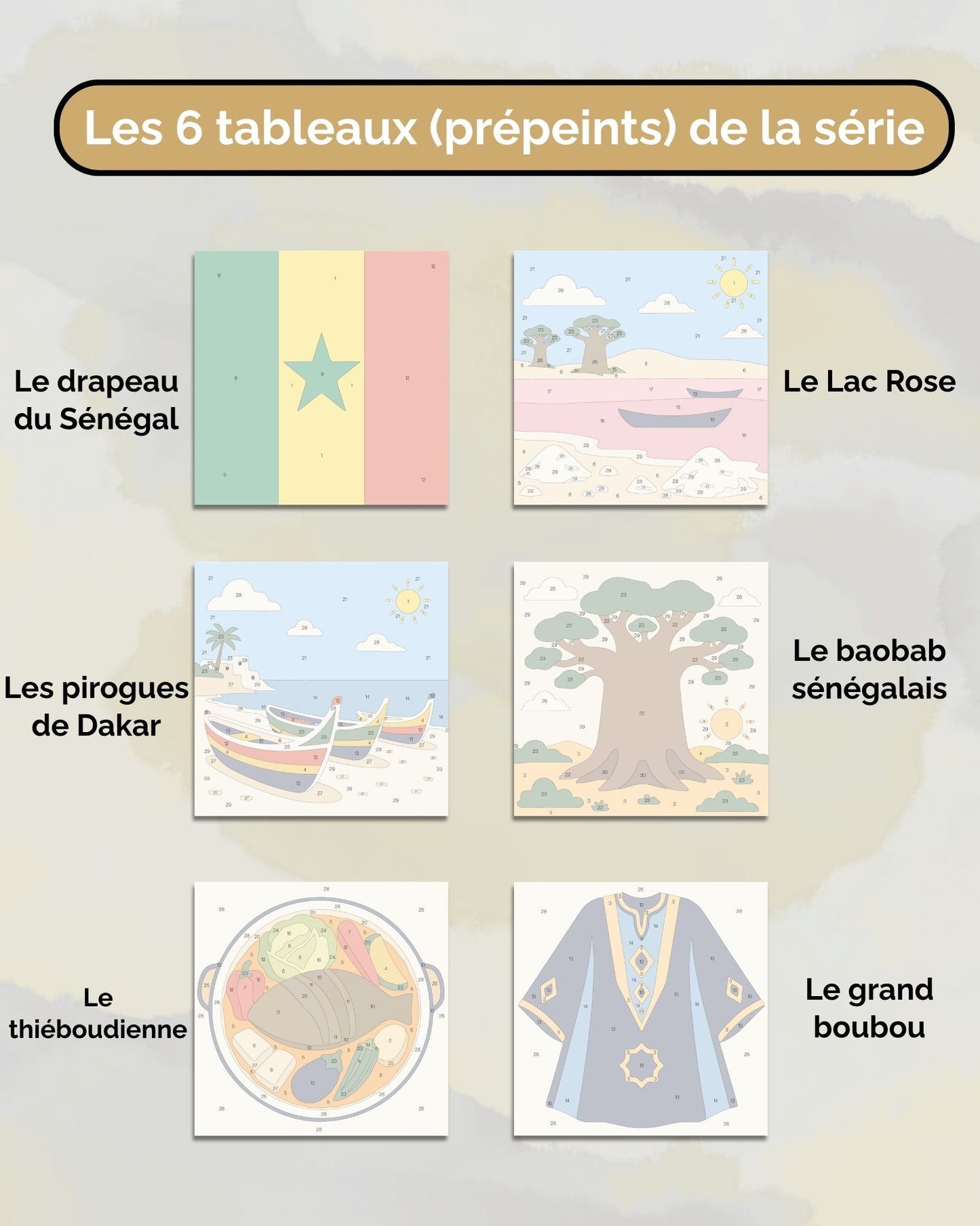 Mon 1er voyage au Sénégal - Mon Coffret