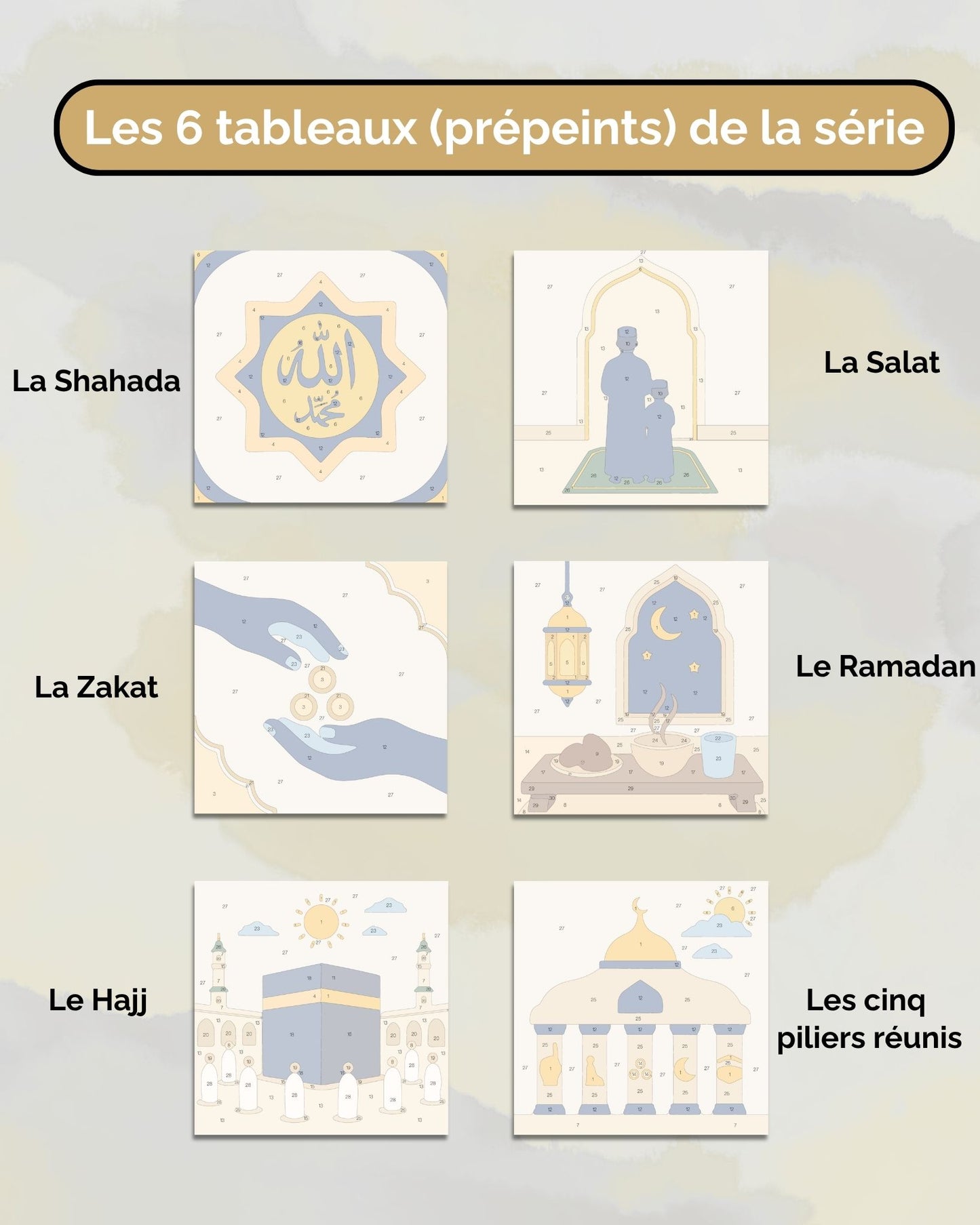 Les cinq piliers de l'Islam - Mon Coffret