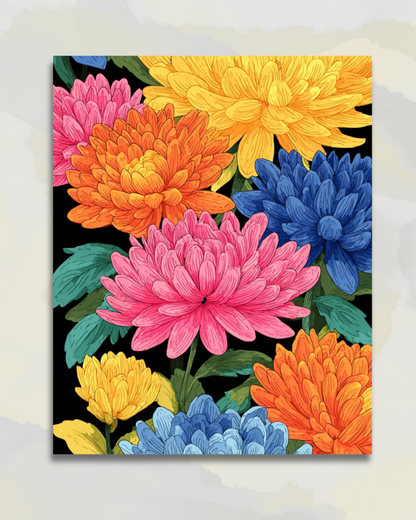 Bouquet de Chrysanthèmes