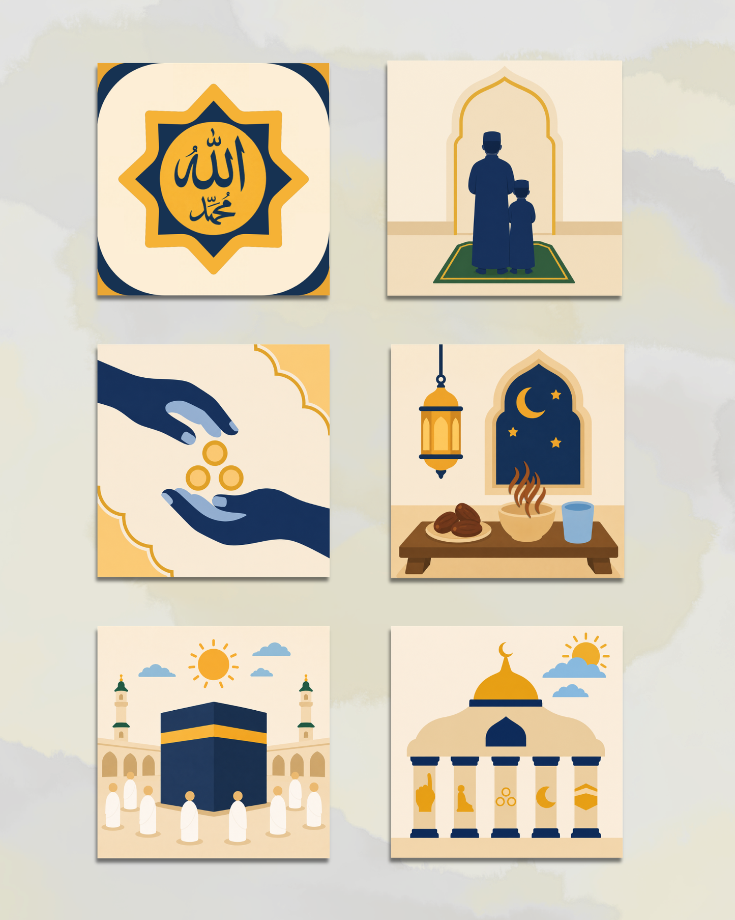 Les cinq piliers de l'Islam - Mon Coffret