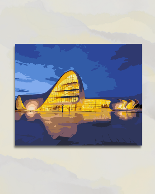 Les vagues de Bakou par Zaha Hadid, Azerbaïdjan