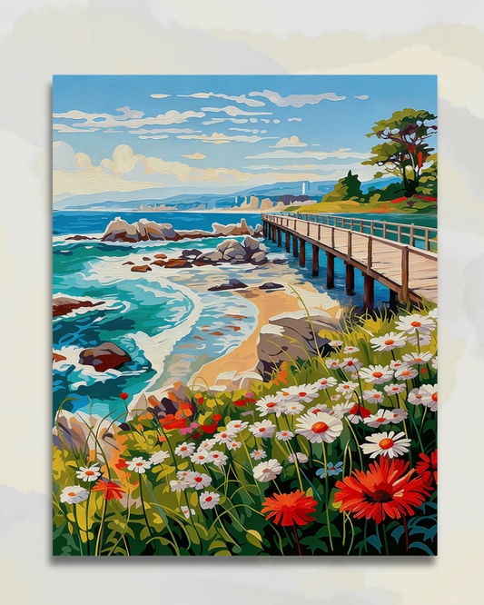 Le Ponton sur la Côte aux Marguerites