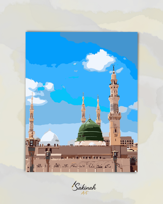 Coupole Verte de Masjid an-Nabawi, Médine