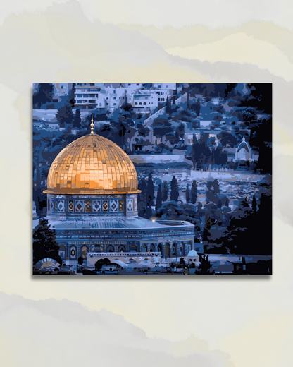 Le dôme éclatant, Palestine