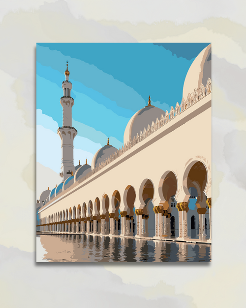 L'Éclat d'Abu Dhabi, mosquée Cheikh Zayed