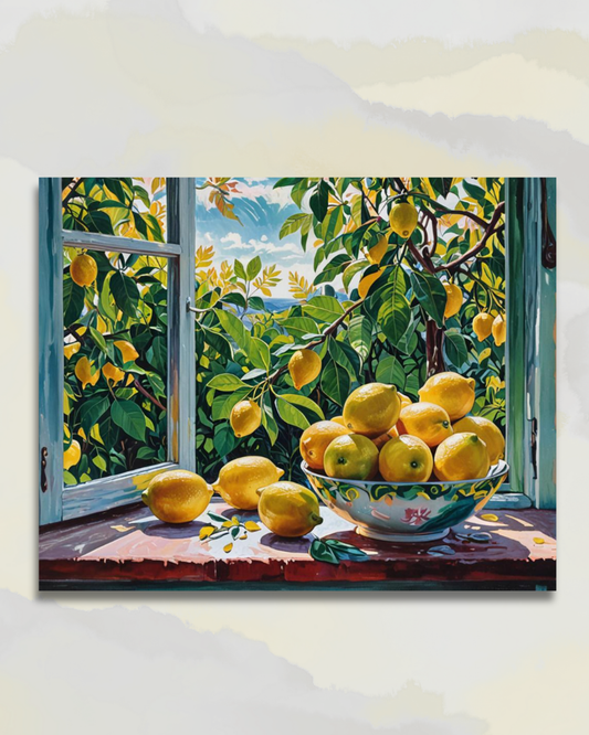 La Cueillette des Citrons à la Fenêtre
