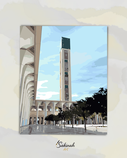 La Cour de La Grande Mosquée d'Alger