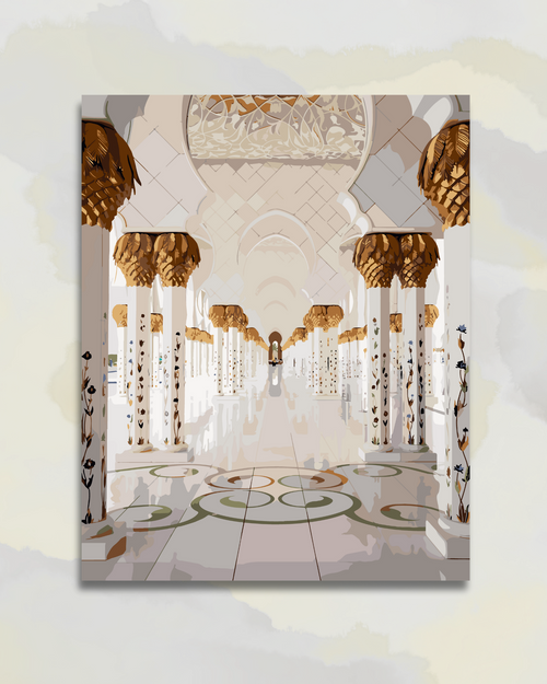 L'Allée des Palmes d'Or, Mosquée Cheikh Zayed