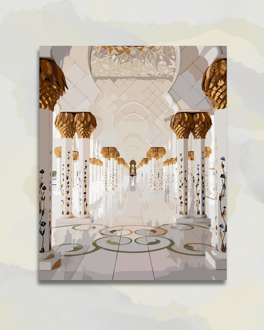 L'Allée des Palmes d'Or, Mosquée Cheikh Zayed