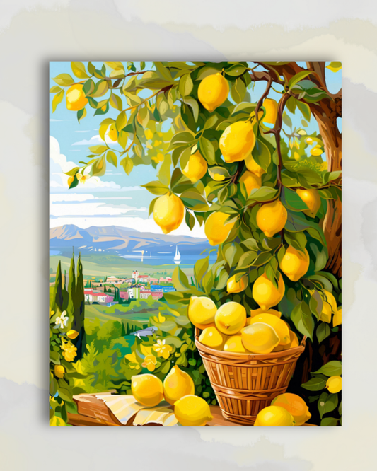 Récolte de Citrons sur la Riviera