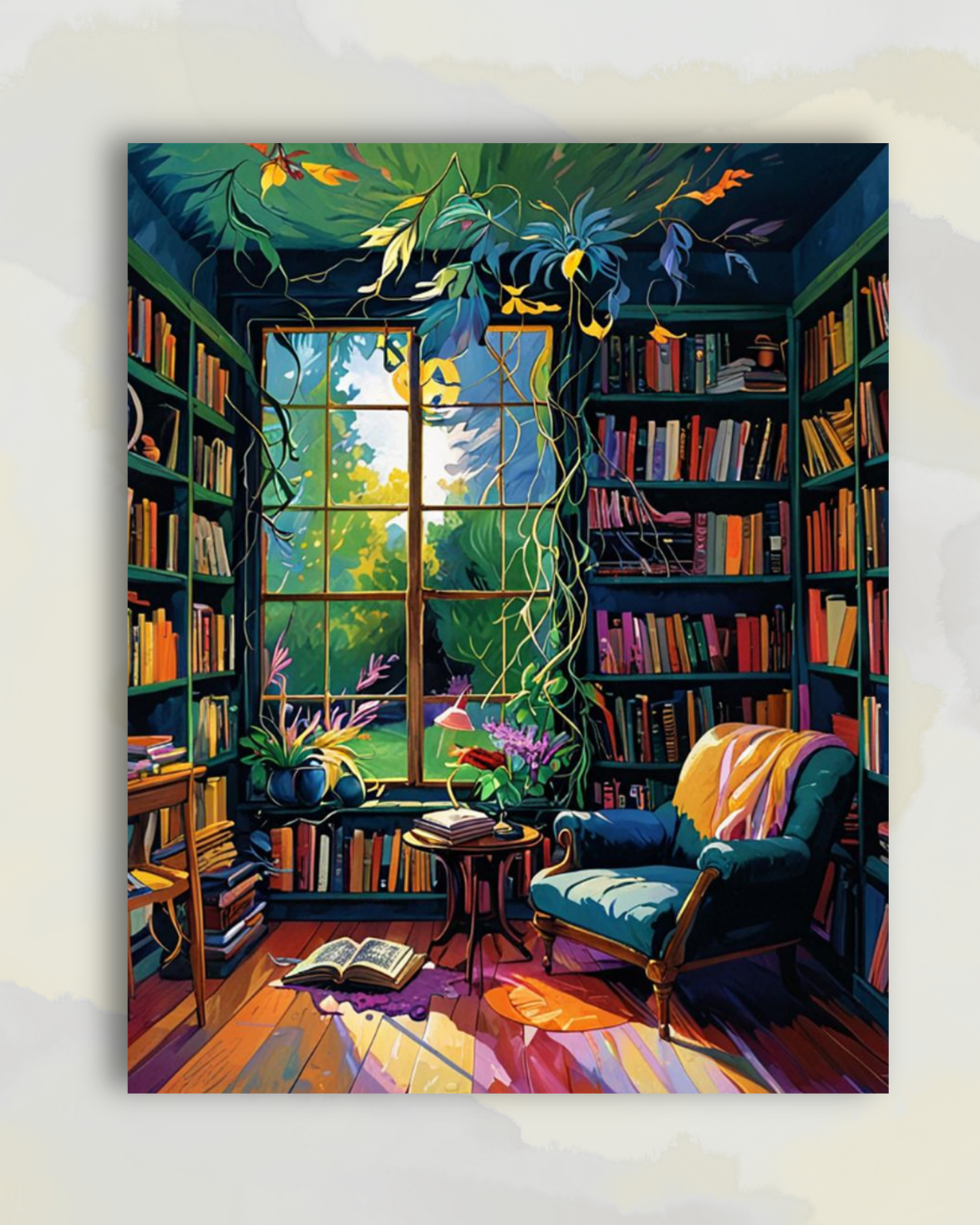 Le Coin Lecture du Jardin Intérieur