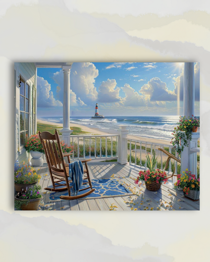 Matinée Paisible sur la Véranda face au Phare