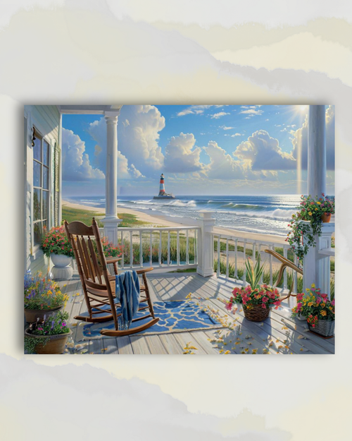 Matinée Paisible sur la Véranda face au Phare