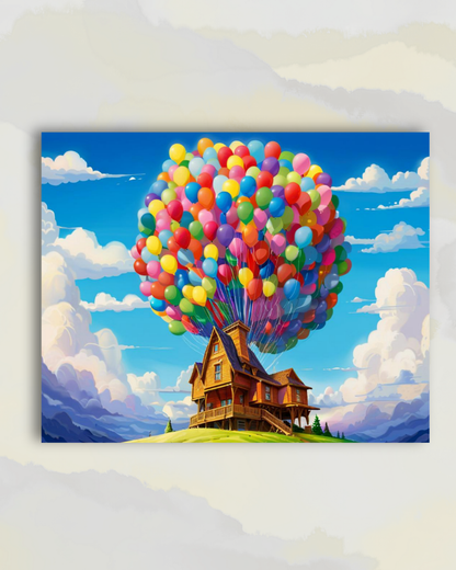 La Maison Volante aux Mille et Un Ballons