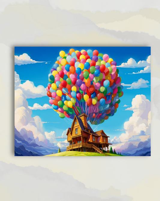 La Maison Volante aux Mille et Un Ballons