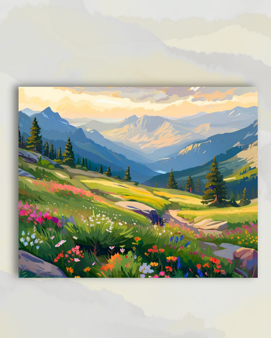 Vallon Fleuri au Cœur des Alpes