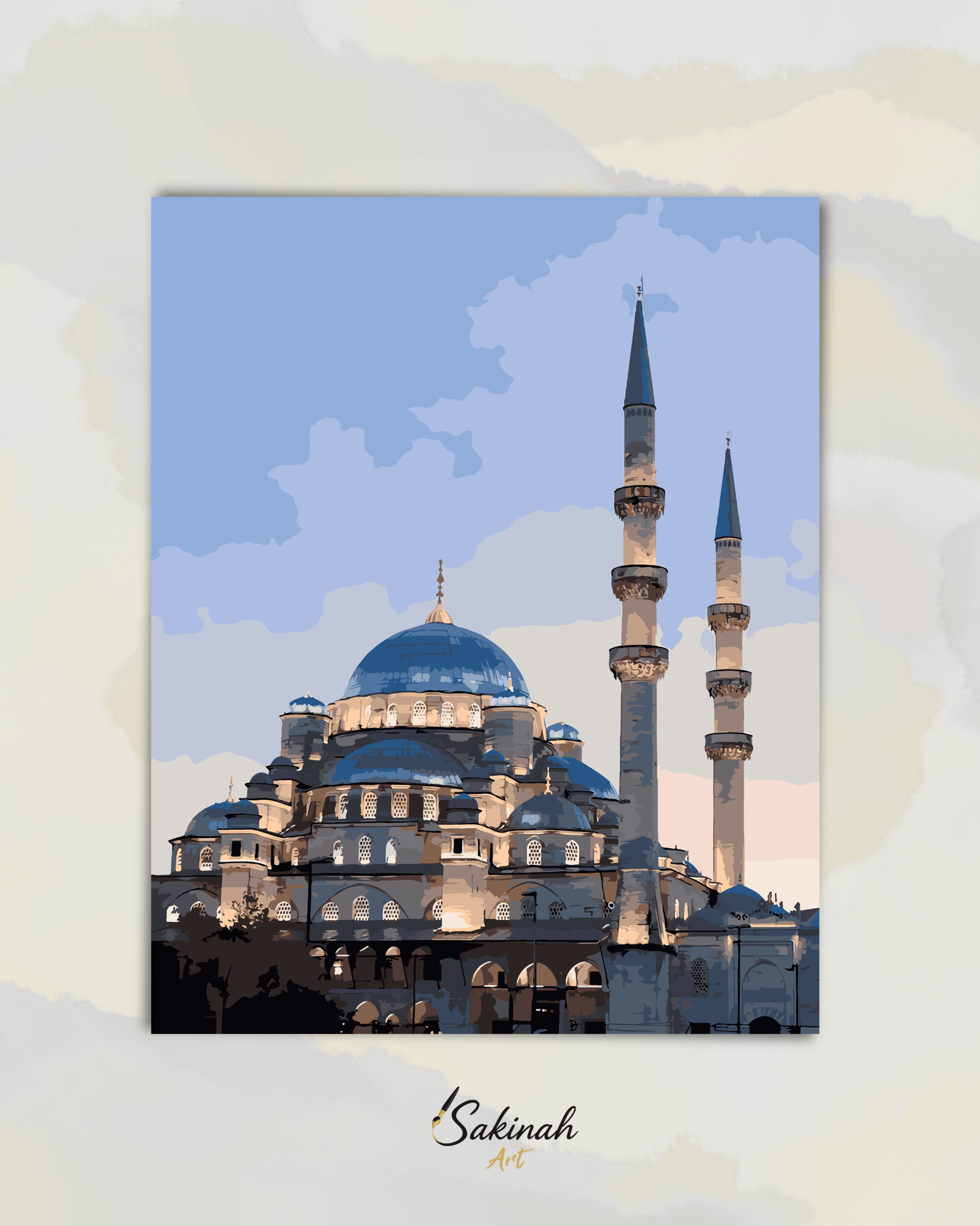 Les Dômes azurés de Hagia Sophia, Istanbul