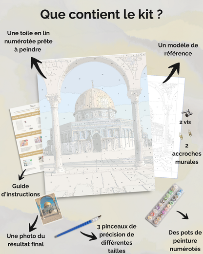 Le dôme éclatant, Palestine