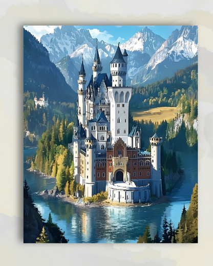 Château dans les Montagnes Bleues