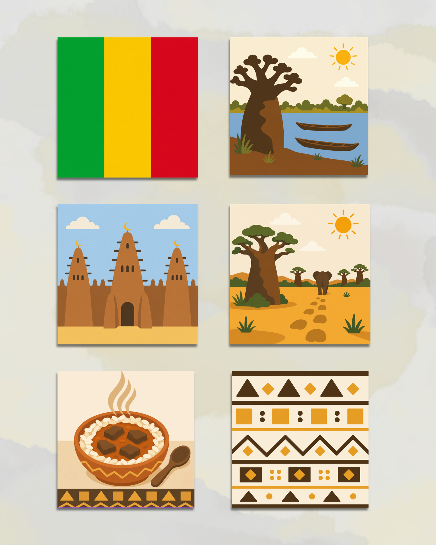 Mon 1er voyage au Mali - Mon Coffret (En cours d'approvisionnement)