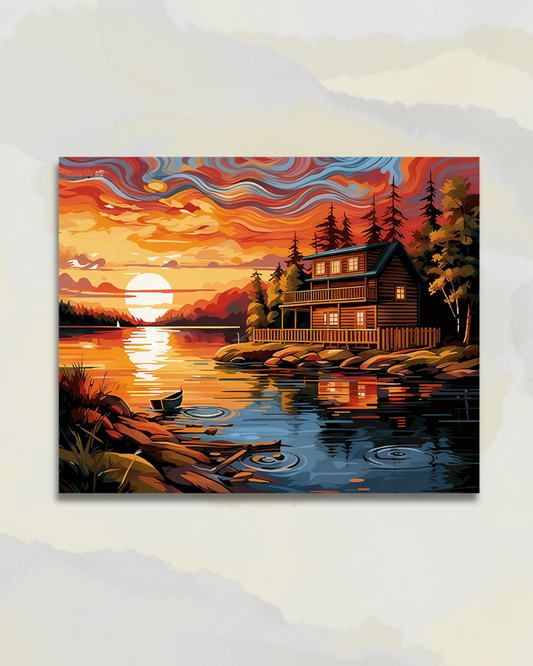 La maison au bord du lac